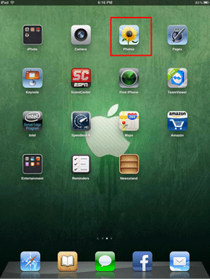 iPad Photos App Icon